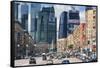 Moskva-City-Jon Hicks-Framed Stretched Canvas