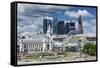 Moskva-City-Jon Hicks-Framed Stretched Canvas