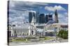 Moskva-City-Jon Hicks-Stretched Canvas