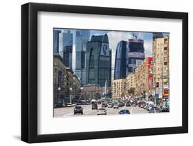 Moskva-City-Jon Hicks-Framed Photographic Print