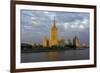 Moskva River and Hotel Ukraine-Gavin Hellier-Framed Photographic Print