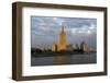 Moskva River and Hotel Ukraine-Gavin Hellier-Framed Photographic Print