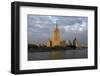 Moskva River and Hotel Ukraine-Gavin Hellier-Framed Photographic Print