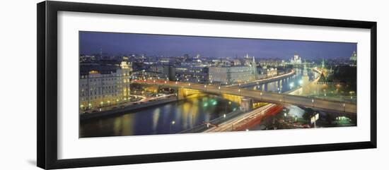 Moskva River, Moscow, Russia-Peter Adams-Framed Photographic Print