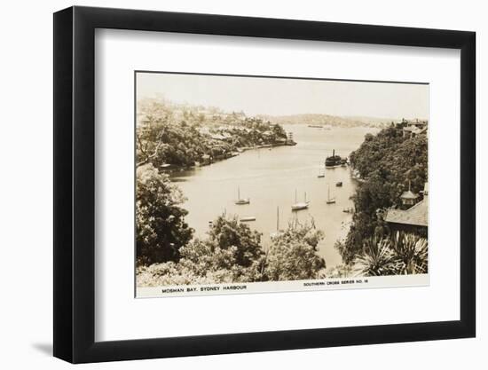 Mosman Bay, Sydney Harbour, Sydney, Australia-null-Framed Photographic Print