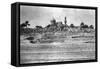 Mosque and Graveyard Near Baghdad, 1918-null-Framed Stretched Canvas
