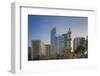 Mosque and Modern Buildings Downtown Abu Dhabi, United Arab Emirates, Middle East-Angelo Cavalli-Framed Photographic Print