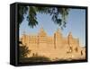 Mosque at Djenne, Mali, West Africa-Janis Miglavs-Framed Stretched Canvas