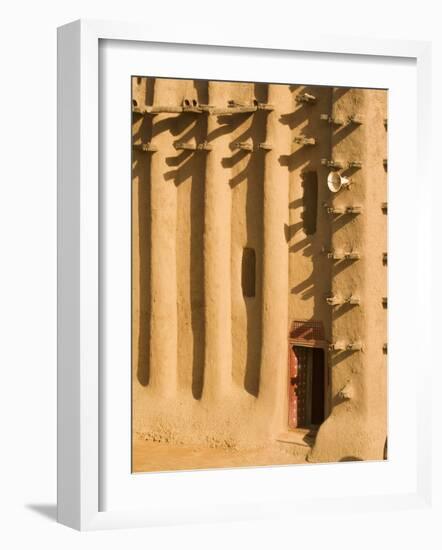 Mosque at Djenne, Mali, West Africa-Janis Miglavs-Framed Photographic Print