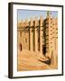 Mosque at Djenne, the largest mud-brick building in the world, Mali, West Africa-Janis Miglavs-Framed Photographic Print