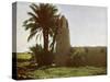 Mosque at Medamut (suburb of Thebes)-English Photographer-Stretched Canvas