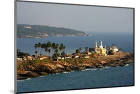 Mosque by the Seashore, Kovalam, Trivandrum, Kerala, India, Asia-Balan Madhavan-Mounted Photographic Print