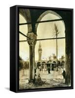 Mosque, Cairo, Egypt, 1928-Louis Cabanes-Framed Stretched Canvas