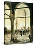 Mosque, Cairo, Egypt, 1928-Louis Cabanes-Stretched Canvas