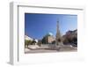 Mosque Church and Trinity Column in Szechenyi Square, Pecs, Southern Transdanubia, Hungary, Europe-Ian Trower-Framed Photographic Print