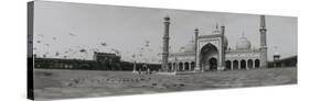 Mosque, Delhi, India-null-Stretched Canvas