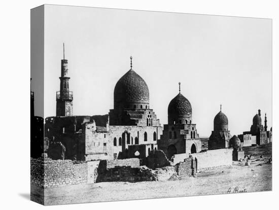 Mosque, Egypt, 1862-A Beato-Stretched Canvas