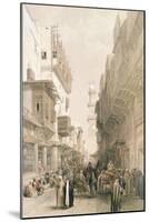 Mosque El Mooristan, Cairo, from "Egypt and Nubia", Vol.3-David Roberts-Mounted Giclee Print