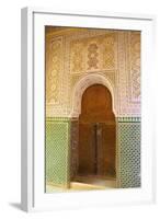 Mosque Entrance, Medina, Meknes, Morocco, North Africa, Africa-Neil Farrin-Framed Photographic Print