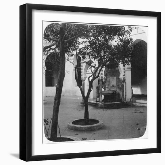 Mosque Fountain, Algiers, Algeria, Late 19th or Early 20th Century-null-Framed Giclee Print