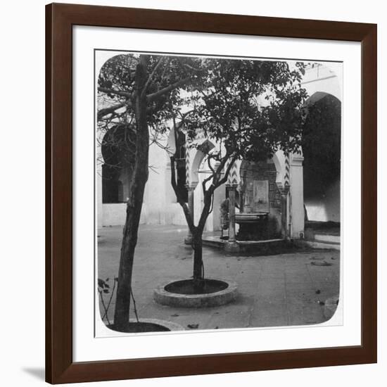 Mosque Fountain, Algiers, Algeria, Late 19th or Early 20th Century-null-Framed Giclee Print