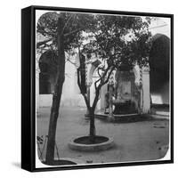 Mosque Fountain, Algiers, Algeria, Late 19th or Early 20th Century-null-Framed Stretched Canvas