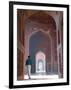Mosque Hall Detail, Taj Mahal, India-Walter Bibikow-Framed Photographic Print