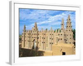 Mosque in Bozo, Mopti, Mali, Africa-Bruno Morandi-Framed Photographic Print