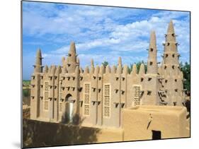 Mosque in Bozo, Mopti, Mali, Africa-Bruno Morandi-Mounted Photographic Print