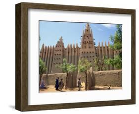 Mosque in Old Town, Mopti, Mali, Africa-Pate Jenny-Framed Photographic Print