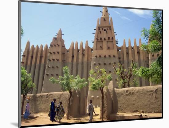 Mosque in Old Town, Mopti, Mali, Africa-Pate Jenny-Mounted Photographic Print