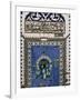 Mosque Lamp in Faience Depicting Kaaba in Mecca, from Iznik, Turkey-null-Framed Giclee Print
