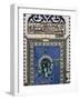 Mosque Lamp in Faience Depicting Kaaba in Mecca, from Iznik, Turkey-null-Framed Giclee Print