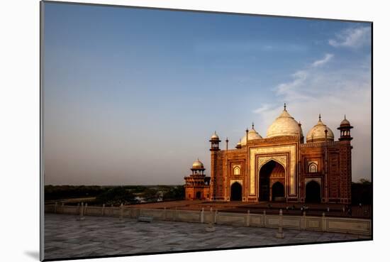Mosque Next To The Taj Mahal-Lindsay Daniels-Mounted Photographic Print