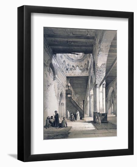 Mosque of Ahmed Ibn Touloun, 19th Century-Emile Prisse d'Avennes-Framed Giclee Print