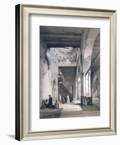 Mosque of Ahmed Ibn Touloun, 19th Century-Emile Prisse d'Avennes-Framed Giclee Print