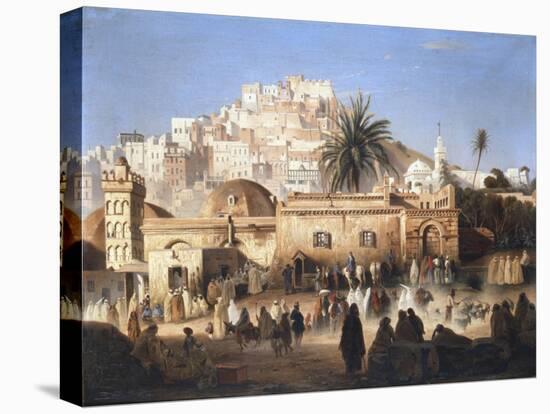 Mosque of El Mecolla, Algiers, C1821-1849-Antoine Victor Joinville-Stretched Canvas