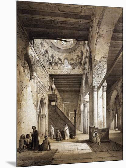 Mosque of Ibn Tulum-Emile Prisse d'Avennes-Mounted Giclee Print