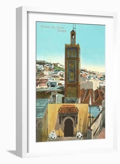 Mosque of Isawia, Tangiers, Morocco-null-Framed Art Print