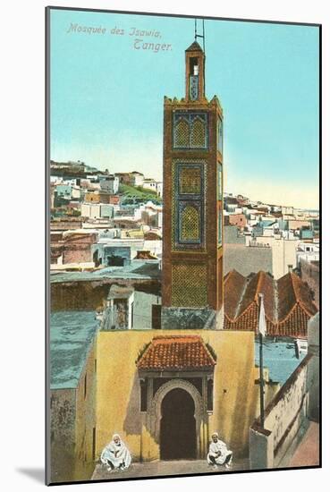 Mosque of Isawia, Tangiers, Morocco-null-Mounted Art Print