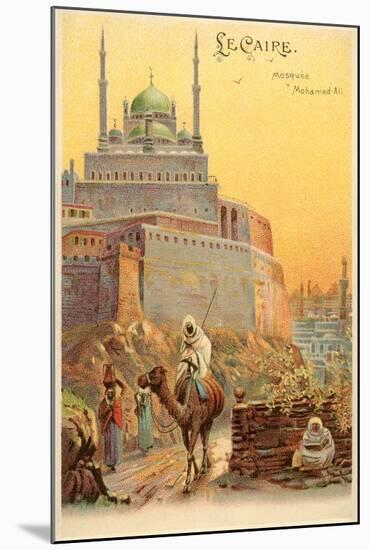 Mosque of Mohammed Ali, Cairo, Egypt-null-Mounted Art Print