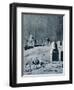 Mosque of Muhammad Ali under Moonlight, Cairo, Egypt, 1928-Louis Cabanes-Framed Giclee Print
