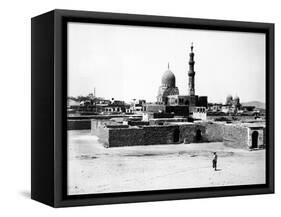 Mosque of Qaytbay, Cairo, C.1880-J. Pascal Sebah-Framed Stretched Canvas