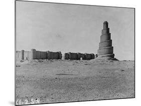 Mosque of Samarra, Exterior, Mesopotamia-null-Mounted Photographic Print