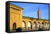 Mosque of Sidi Bou Abib, Grand Socco, Tangier, Morocco, North Africa, Africa-Neil Farrin-Framed Stretched Canvas