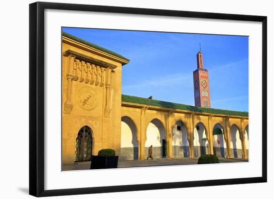 Mosque of Sidi Bou Abib, Grand Socco, Tangier, Morocco, North Africa, Africa-Neil Farrin-Framed Photographic Print