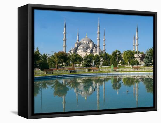 Mosque of Sultan Ahmet (Also Known As the Blue Mosque)-Mehmet Agha-Framed Stretched Canvas