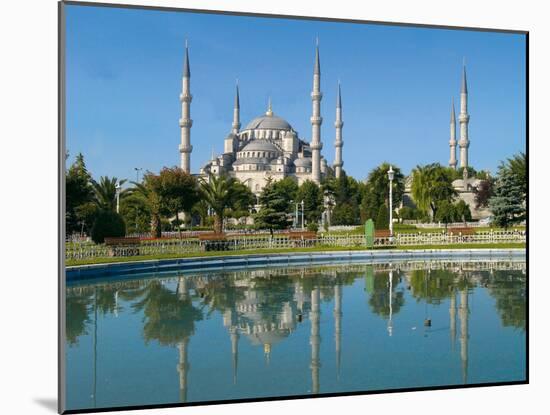 Mosque of Sultan Ahmet (Also Known As the Blue Mosque)-Mehmet Agha-Mounted Photographic Print