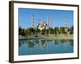 Mosque of Sultan Ahmet (Also Known As the Blue Mosque)-Mehmet Agha-Framed Photographic Print