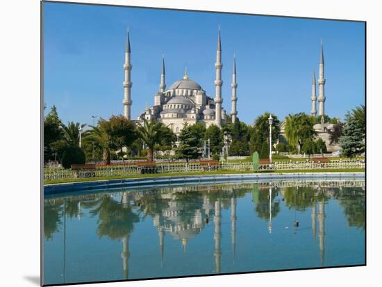 Mosque of Sultan Ahmet (Also Known As the Blue Mosque)-Mehmet Agha-Mounted Photographic Print